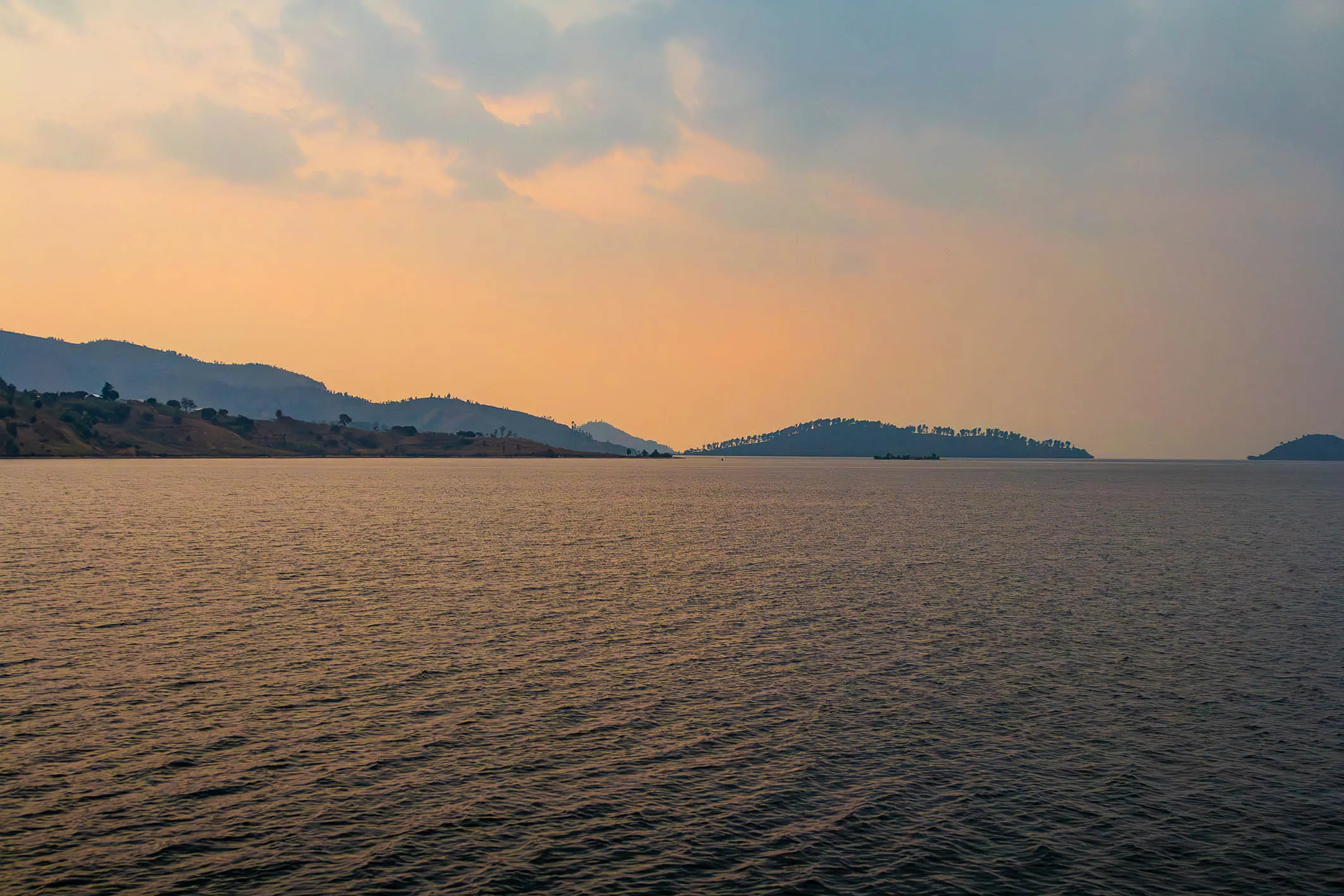 Lake Kivu Sunset